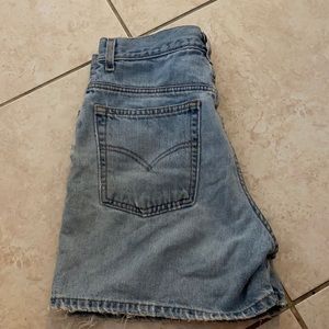 Vintage levis jean shorts